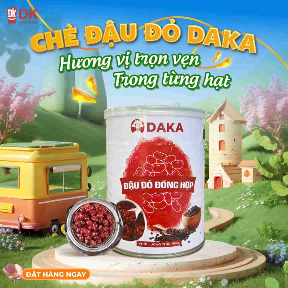 TOPPING ĐẬU ĐỎ DAKA