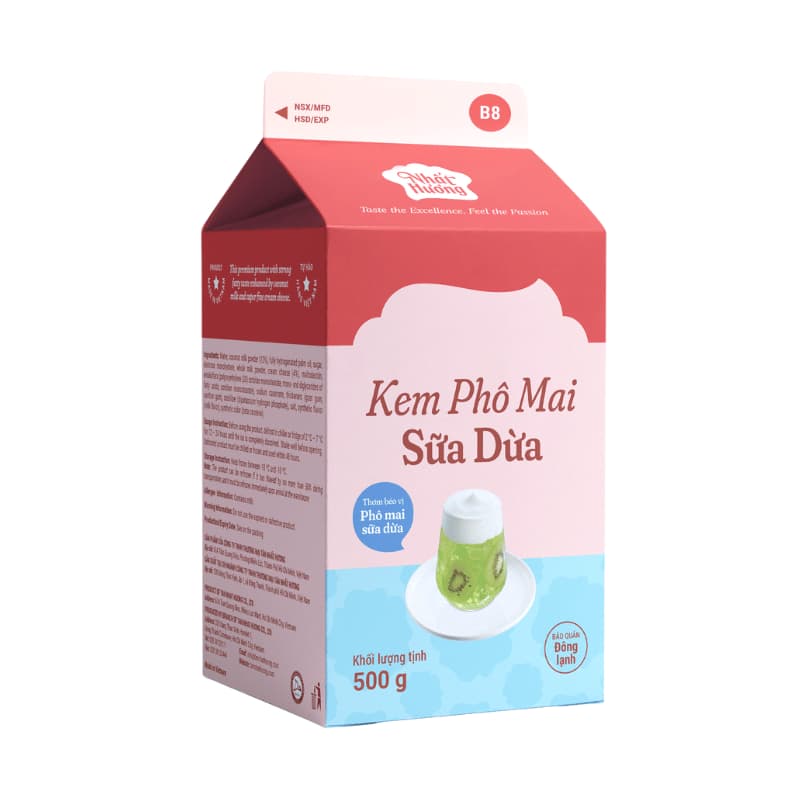 Kem Phô Mai Sữa Dừa Nhất Hương (500 g)