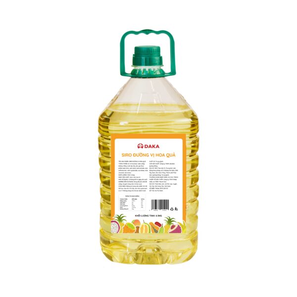 ĐƯỜNG LỎNG HOA QUẢ DAKA 6,5 KG