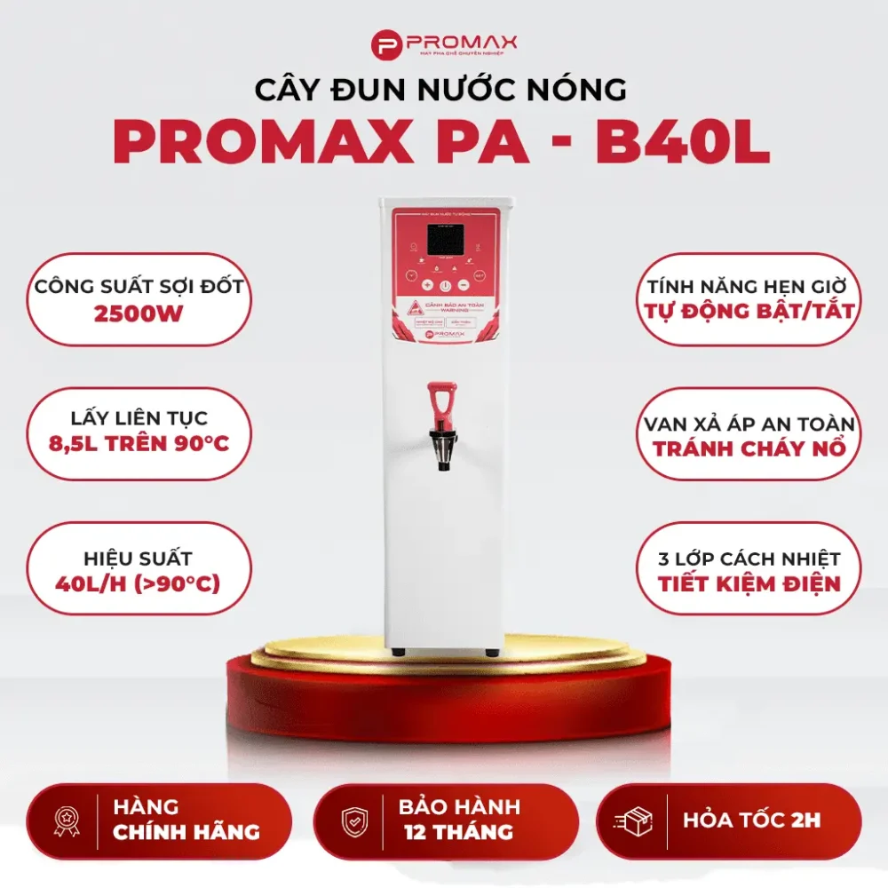 CÂY ĐUN NƯỚC NÓNG PA - B40L