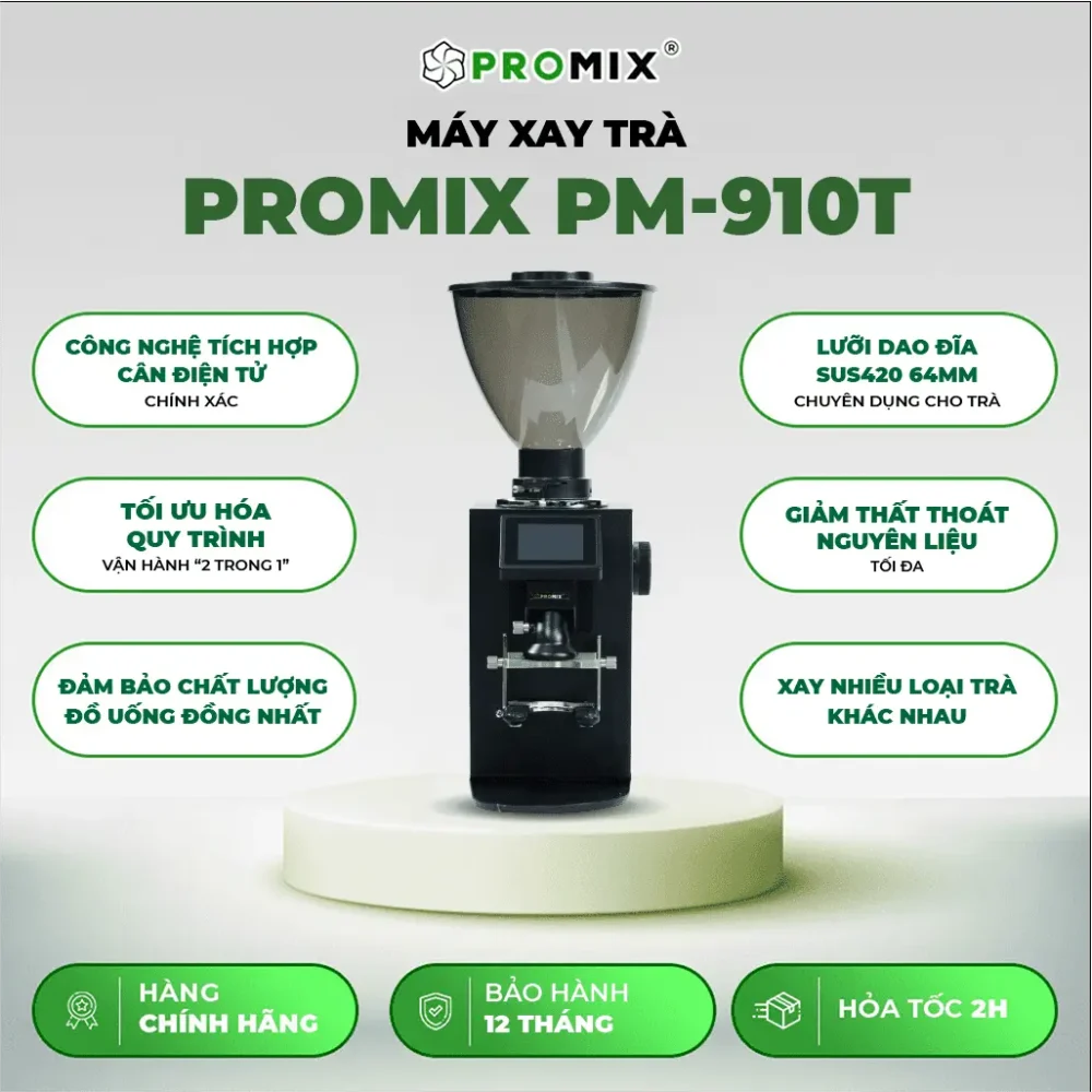MÁY XAY TRÀ TÍCH HỢP CÂN PROMIX PM-910T