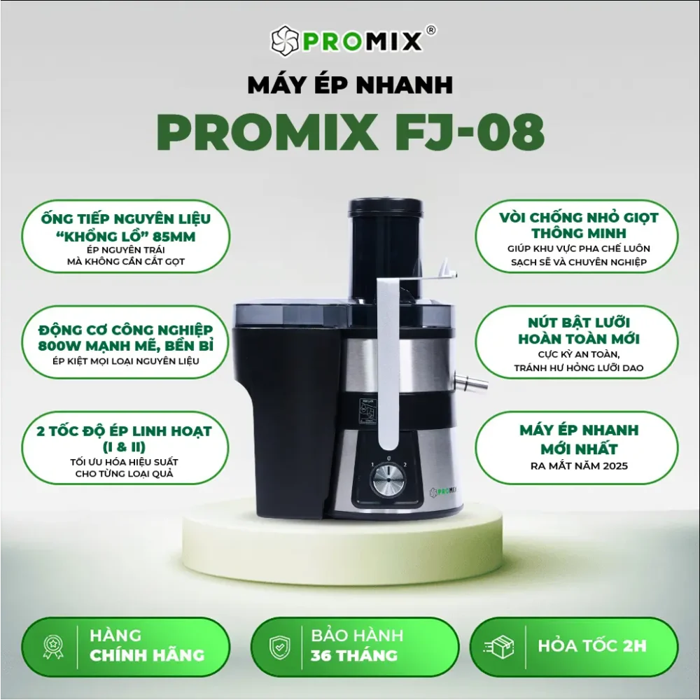 MÁY ÉP NHANH PROMIX FJ-08