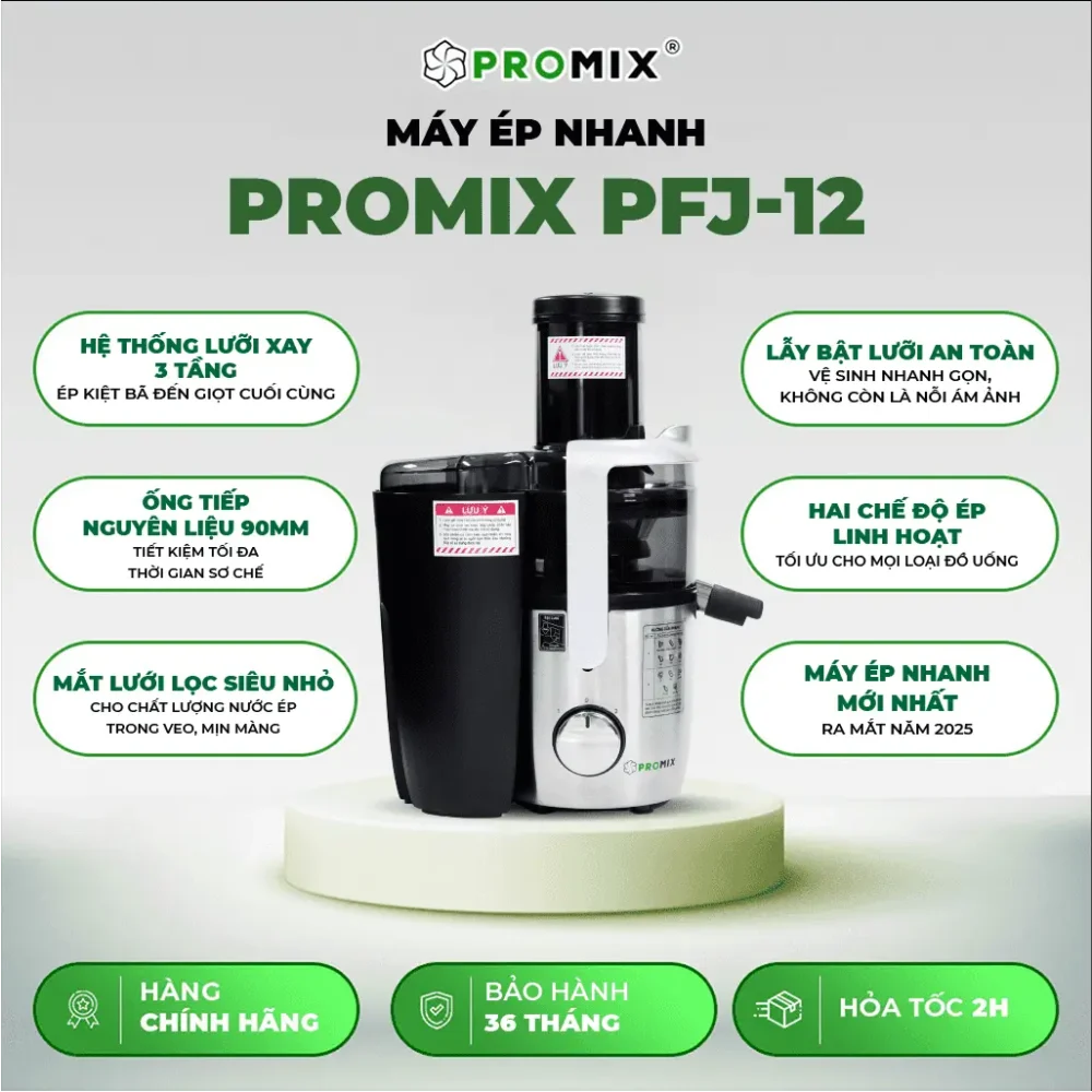 MÁY ÉP NHANH PROMIX PFJ-12