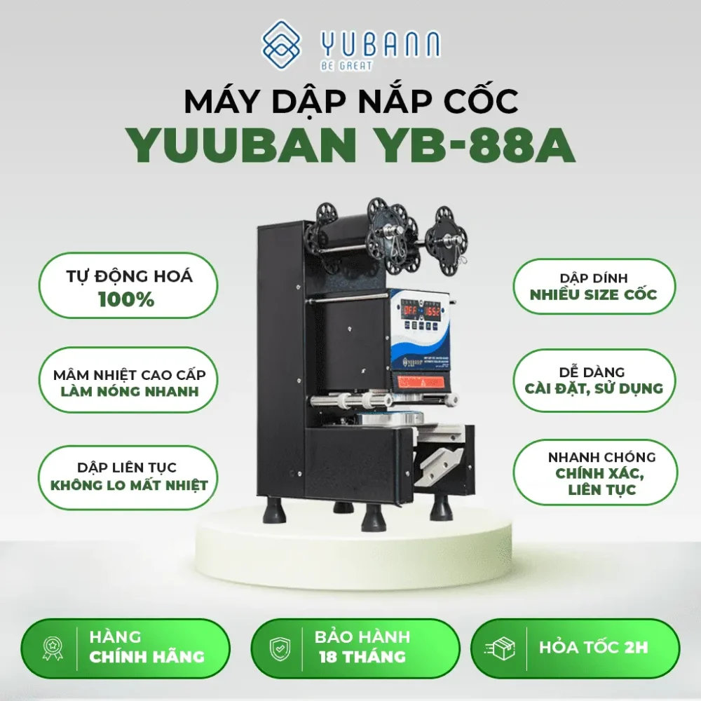 MÁY DẬP NẮP CỐC YB-88A