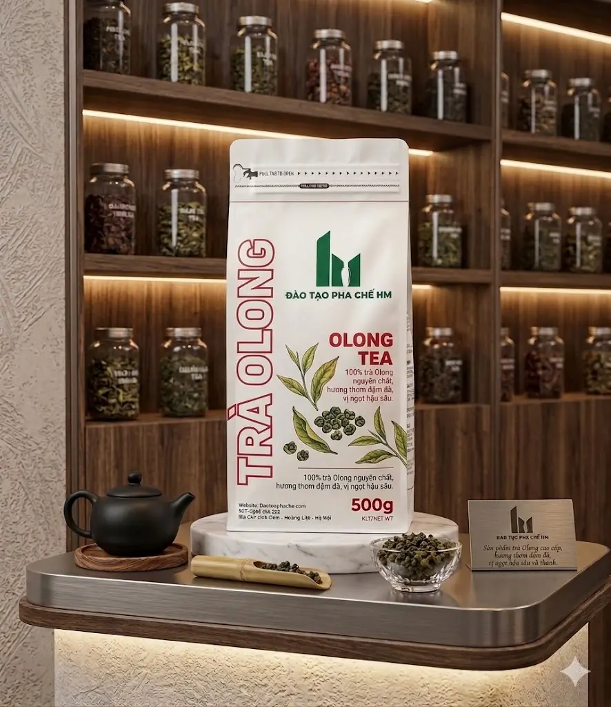 TRÀ OLONG NƯỚNG THƯỢNG HẠNG HM 1KG